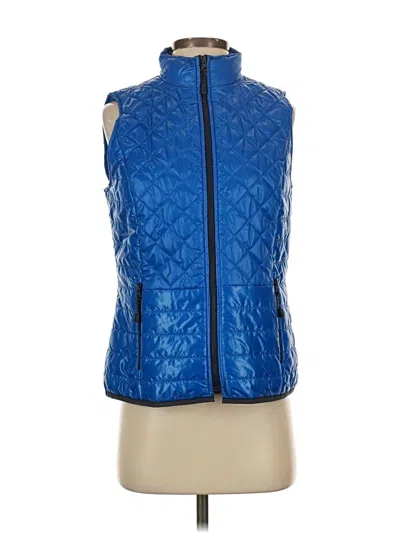 Pre-owned Talbots Vest In Blue