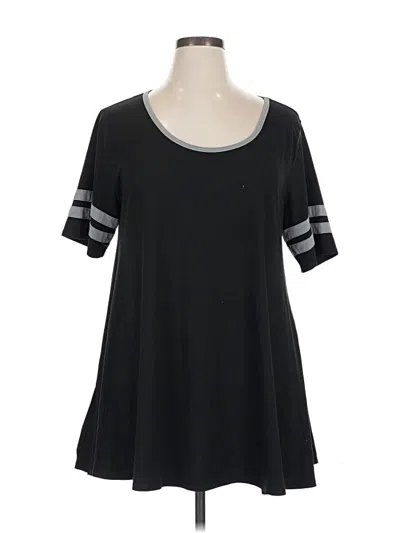 Pre-owned Lularoe Casual Dress In Black