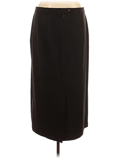 Pre-owned Liz Claiborne Formal Skirt In Black
