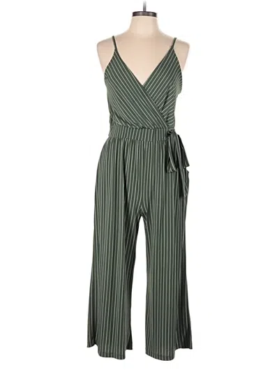 Pre-owned Kaileigh Jumpsuit In Green