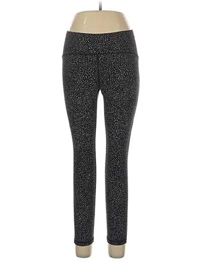 Pre-owned Lululemon Athletica Active Pants In Black