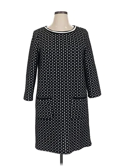 Pre-owned Max Studio Casual Dress In Black