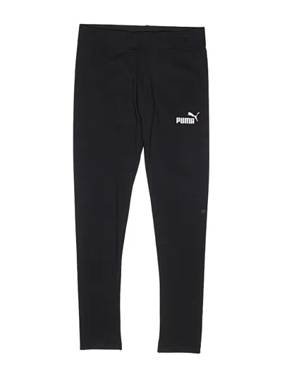 Pre-owned Puma Kids' Sweatpants In Black