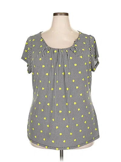 Pre-owned Worthington Short Sleeve T-shirt In Gray