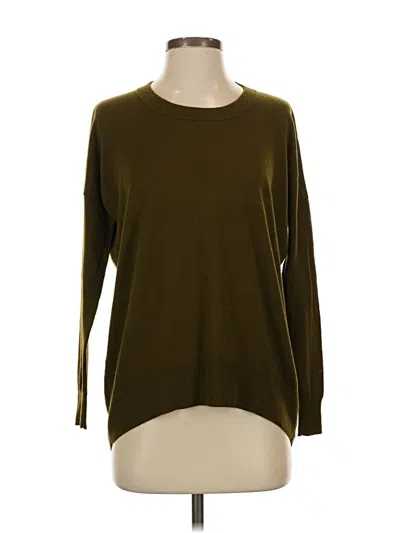 Pre-owned Madewell Pullover Sweater In Green