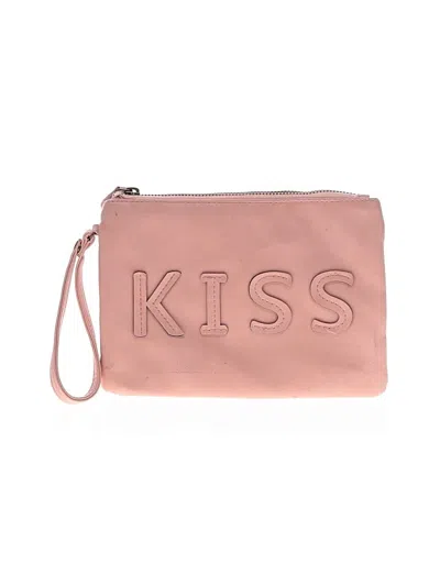 Pre-owned Under One Sky Wristlet In Pink