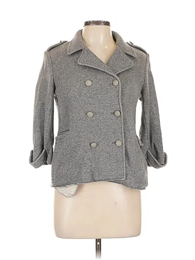 Pre-owned Gryphon New York Coat In Gray