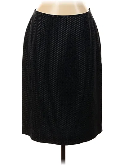Pre-owned Liz Claiborne Formal Skirt In Black