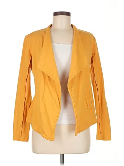 Pre-owned Caslon Cardigan Sweater In Yellow