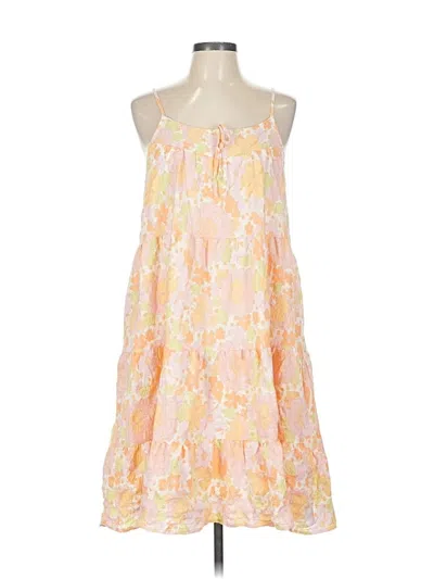 Hayden Casual Dress In Orange