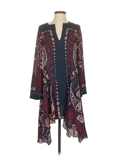 Pre-owned Bcbgmaxazria Casual Dress In Blue