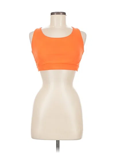 Pre-owned Athleta Sports Bra In Orange