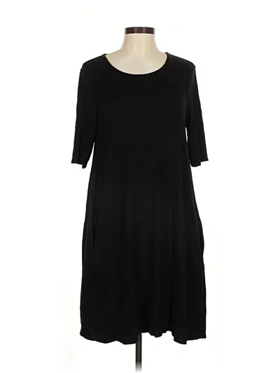 Pre-owned Philosophy Republic Clothing Casual Dress In Black