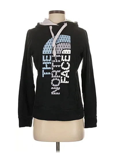Pre-owned The North Face Pullover Hoodie In Black