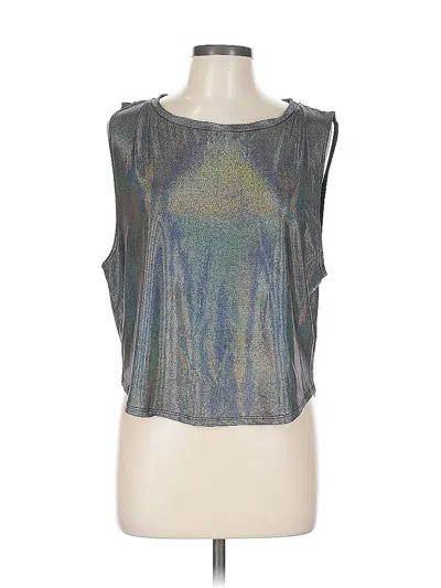 Pre-owned Heroine Sport Sleeveless T-shirt In Gray