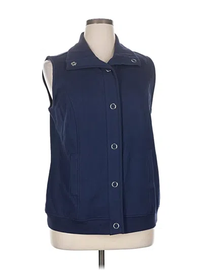 Pre-owned Cj Banks Vest In Blue