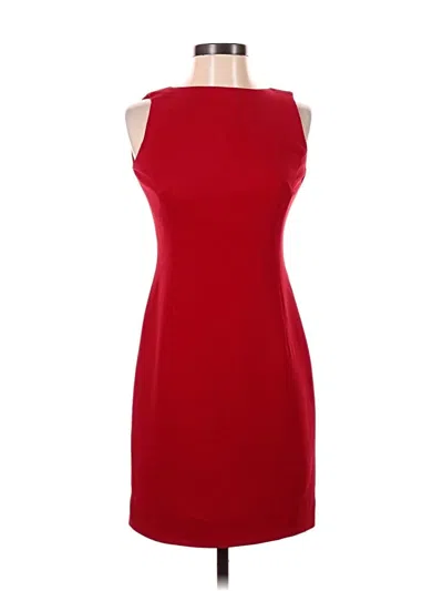 Pre-owned Talbots Cocktail Dress In Red