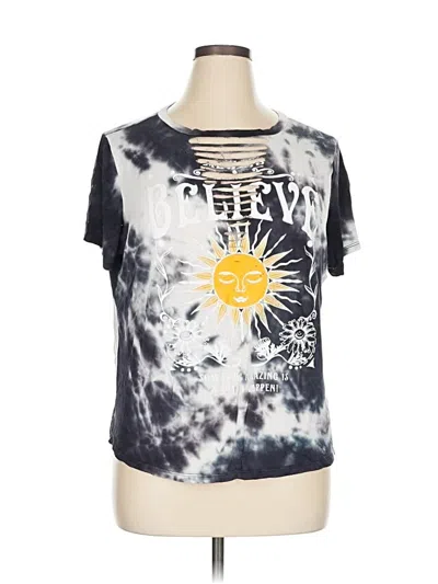 Pre-owned Dirty Laundry Short Sleeve T-shirt In Blue