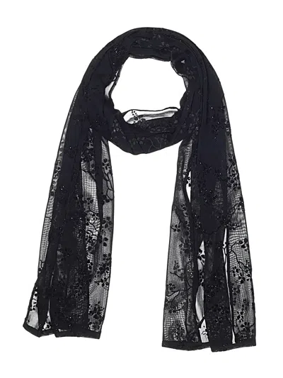 Pre-owned Unbranded Scarf In Black