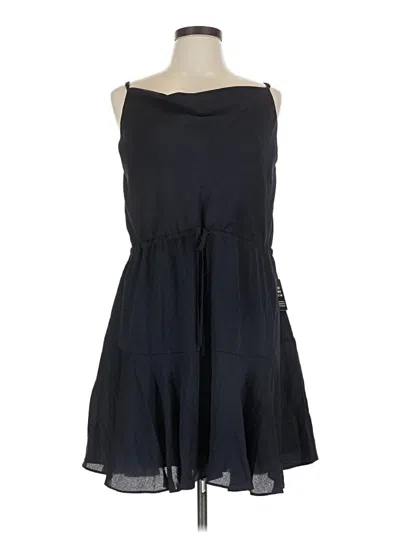 Express Casual Dress In Blue