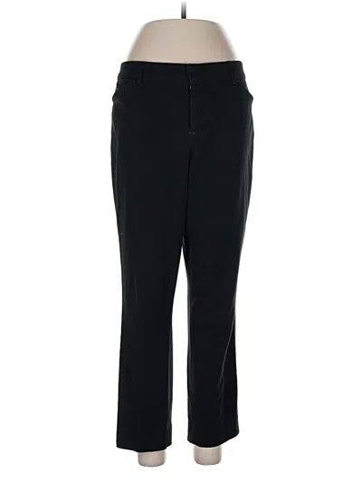 Pre-owned Nine West Dress Pants In Black