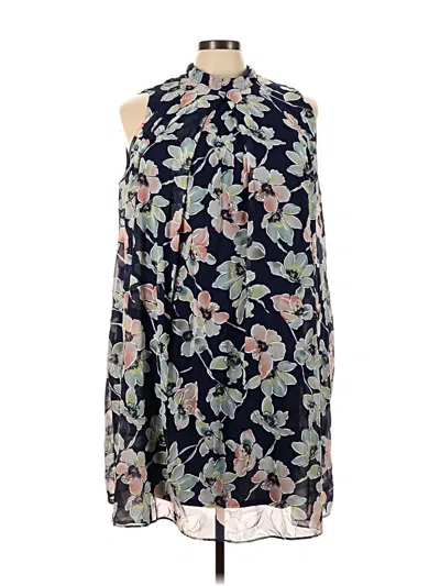 Pre-owned Lane Bryant Casual Dress In Blue