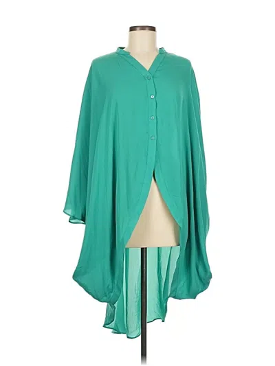 Pre-owned Assorted Brands Kimono In Green