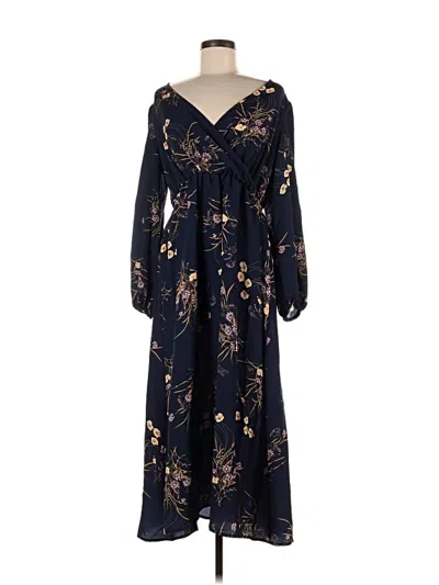 Pre-owned Unbranded Casual Dress In Blue