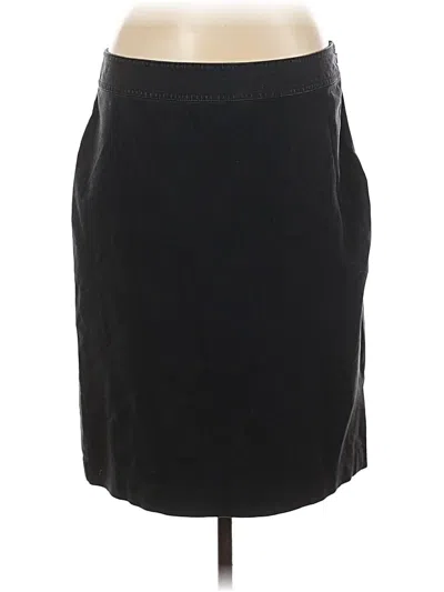 Pre-owned Gap Casual Skirt In Black