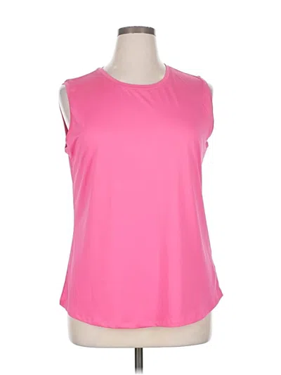 Pre-owned Baleaf Sports Sleeveless T-shirt In Pink