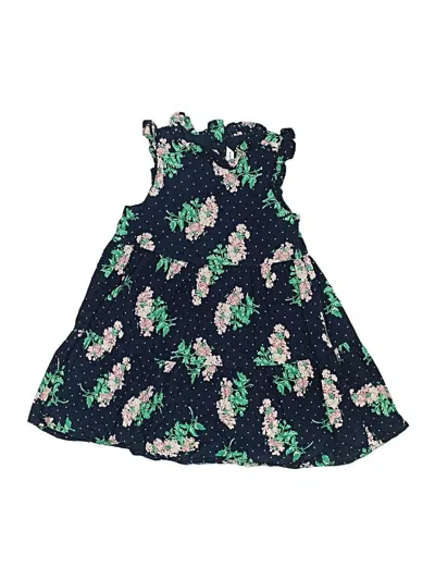 Pre-owned Janie And Jack Kids' Dress In Blue