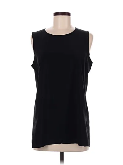 Pre-owned Athleta Sleeveless T-shirt In Black