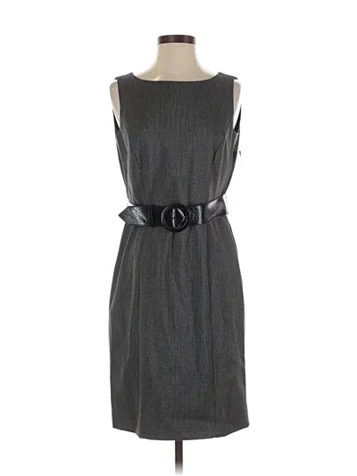 Pre-owned Tahari By Asl Casual Dress In Gray