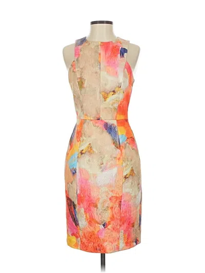 Pre-owned H&m Cocktail Dress In Orange