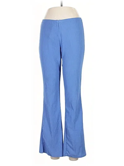 Pre-owned Unbranded Dress Pants In Blue