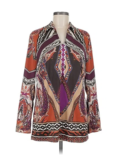 Pre-owned Chico's Casual Dress In Brown