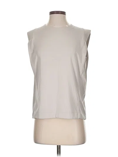 Pre-owned Athleta Sleeveless T-shirt In Silver