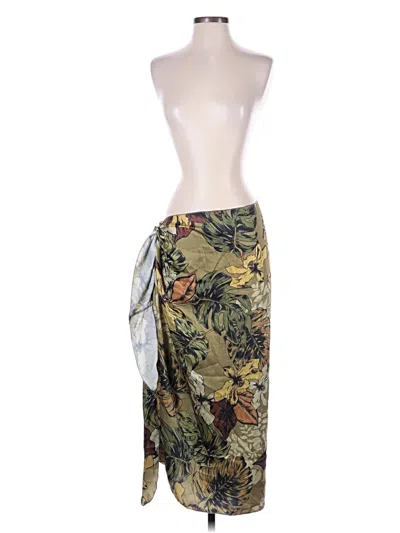 Pre-owned Unbranded Swimsuit Cover Up In Green