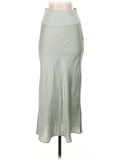 Pre-owned Free People Formal Skirt In Gray