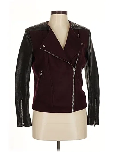 Pre-owned Iro Jacket In Burgundy