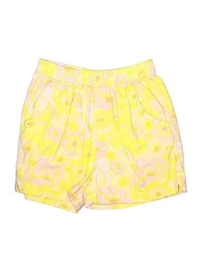 Pre-owned Free People Shorts In Yellow