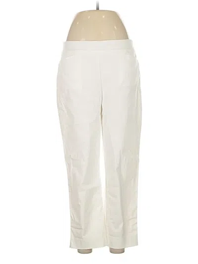 Pre-owned Chico's Casual Pants In White