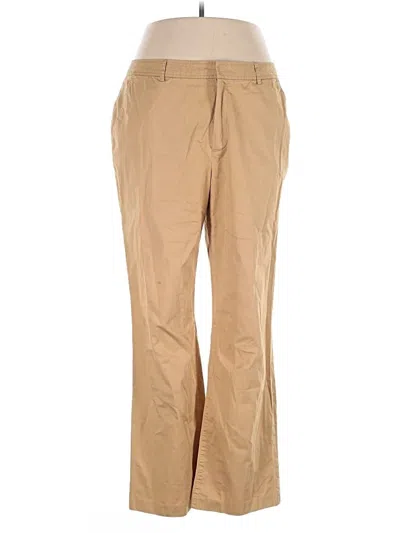 Pre-owned Polo Ralph Lauren Khaki Pant In Brown