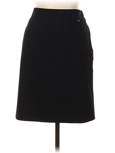 Pre-owned Tahari By Asl Formal Skirt In Black