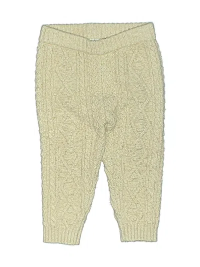 Pre-owned Janie And Jack Kids' Casual Pants In White