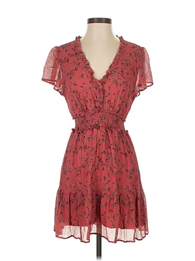 Pre-owned Paige Casual Dress In Red