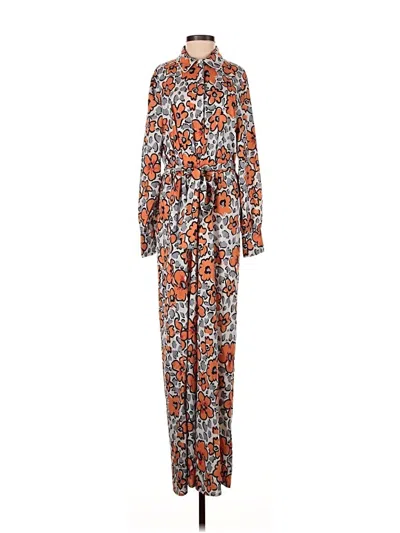 Pre-owned Assorted Brands Jumpsuit In Orange