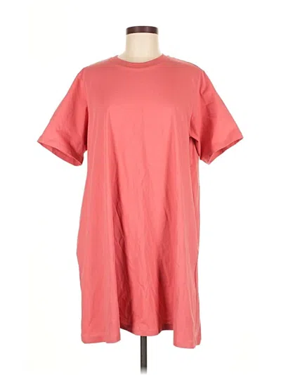 Pre-owned Uniqlo Casual Dress In Pink
