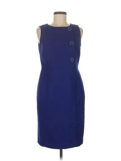 Pre-owned Talbots Cocktail Dress In Blue