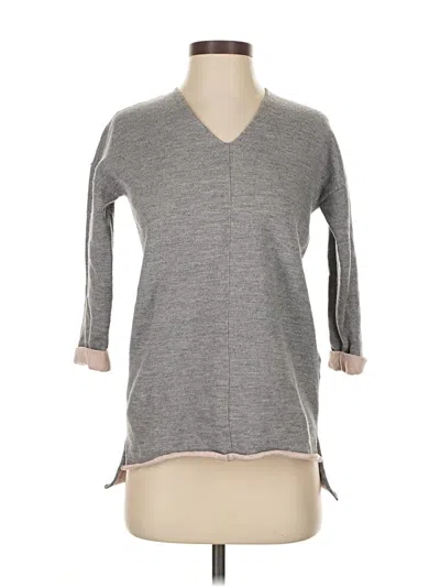 Pre-owned Lk Bennett Pullover Sweater In Gray